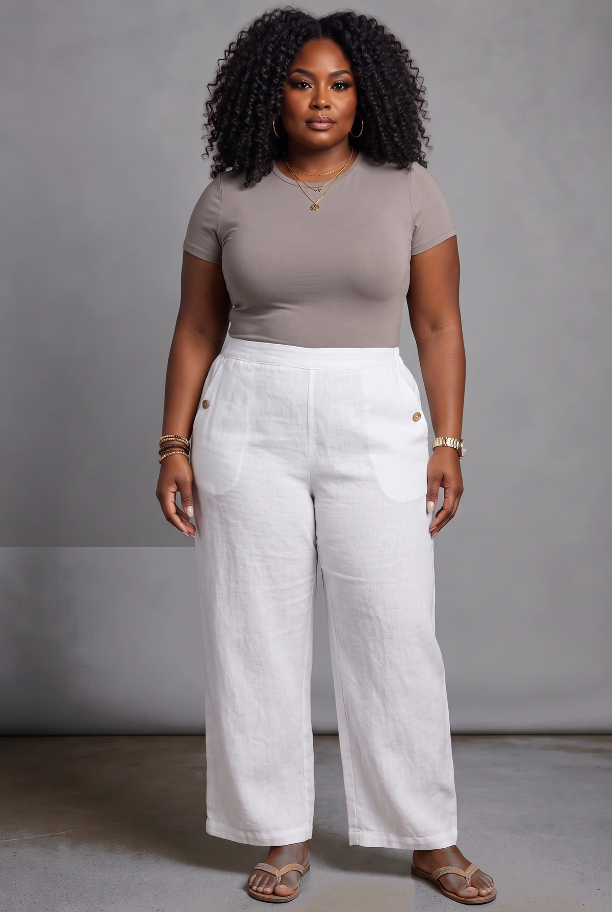 Ellena in White