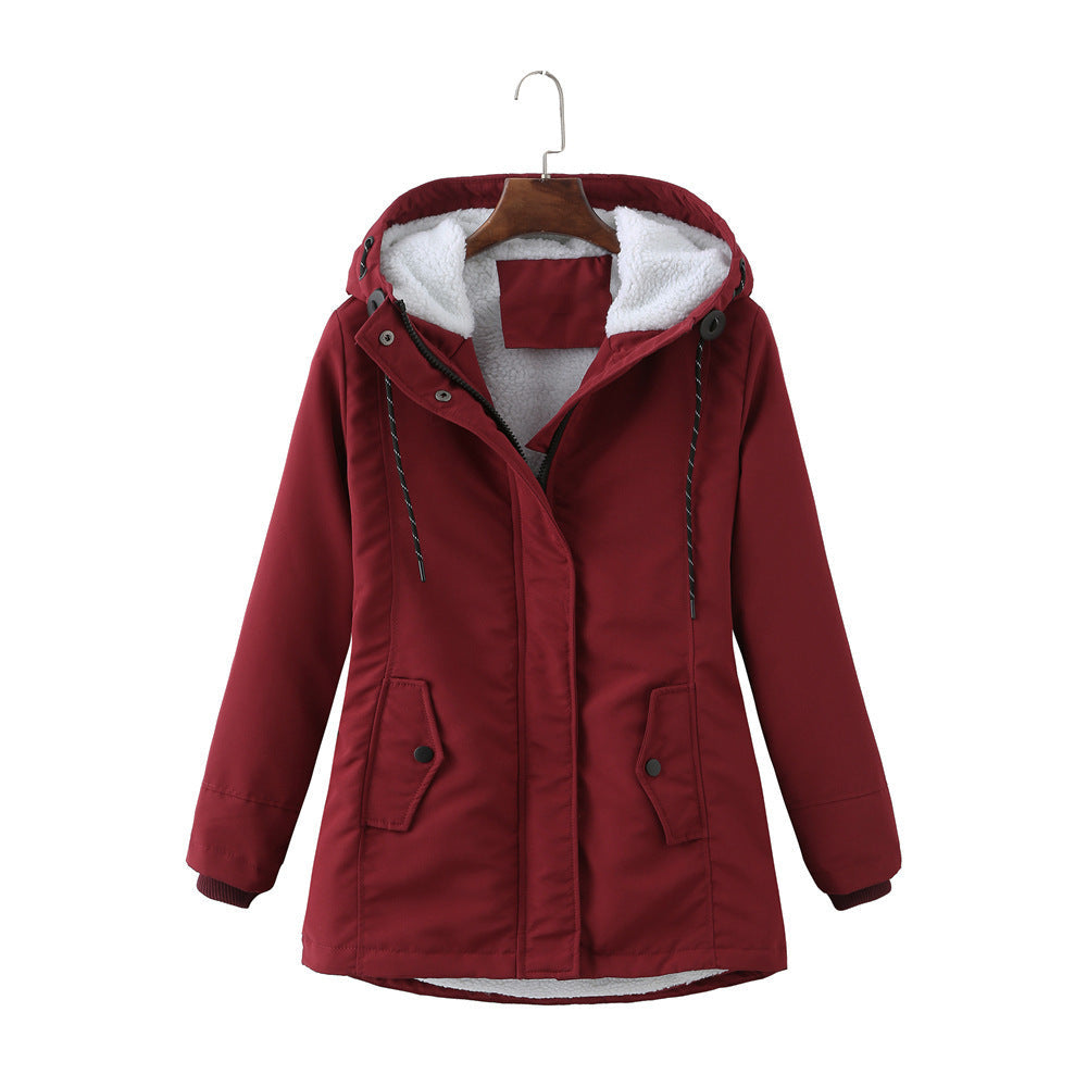 Nadine™ | Cozy Hooded Weatherproof Coat