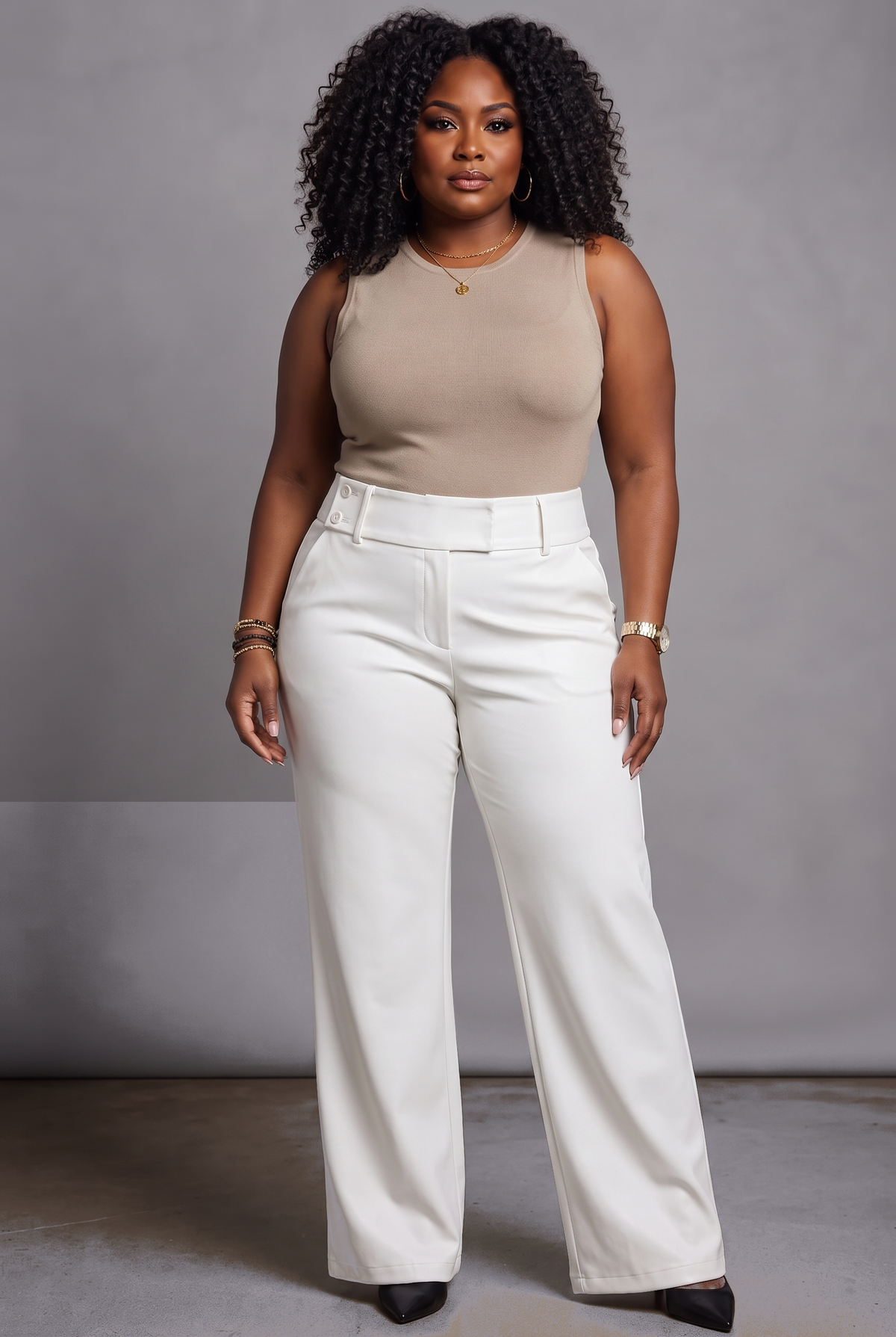 Arrielle in White
