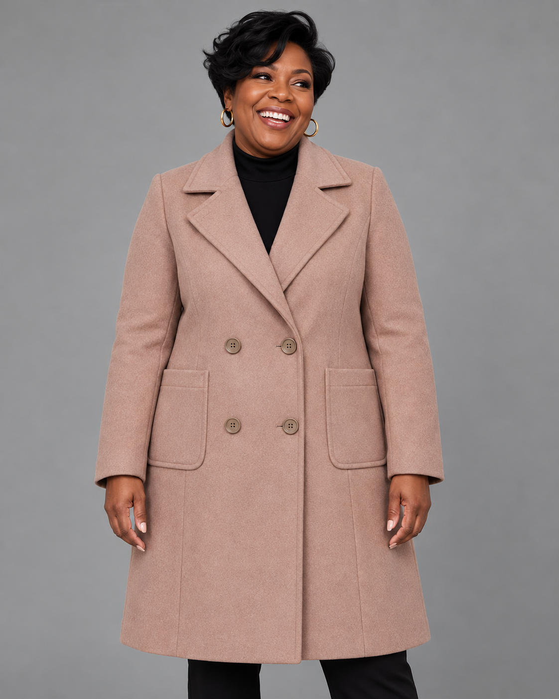 Nadine | Tailored Wool Coat