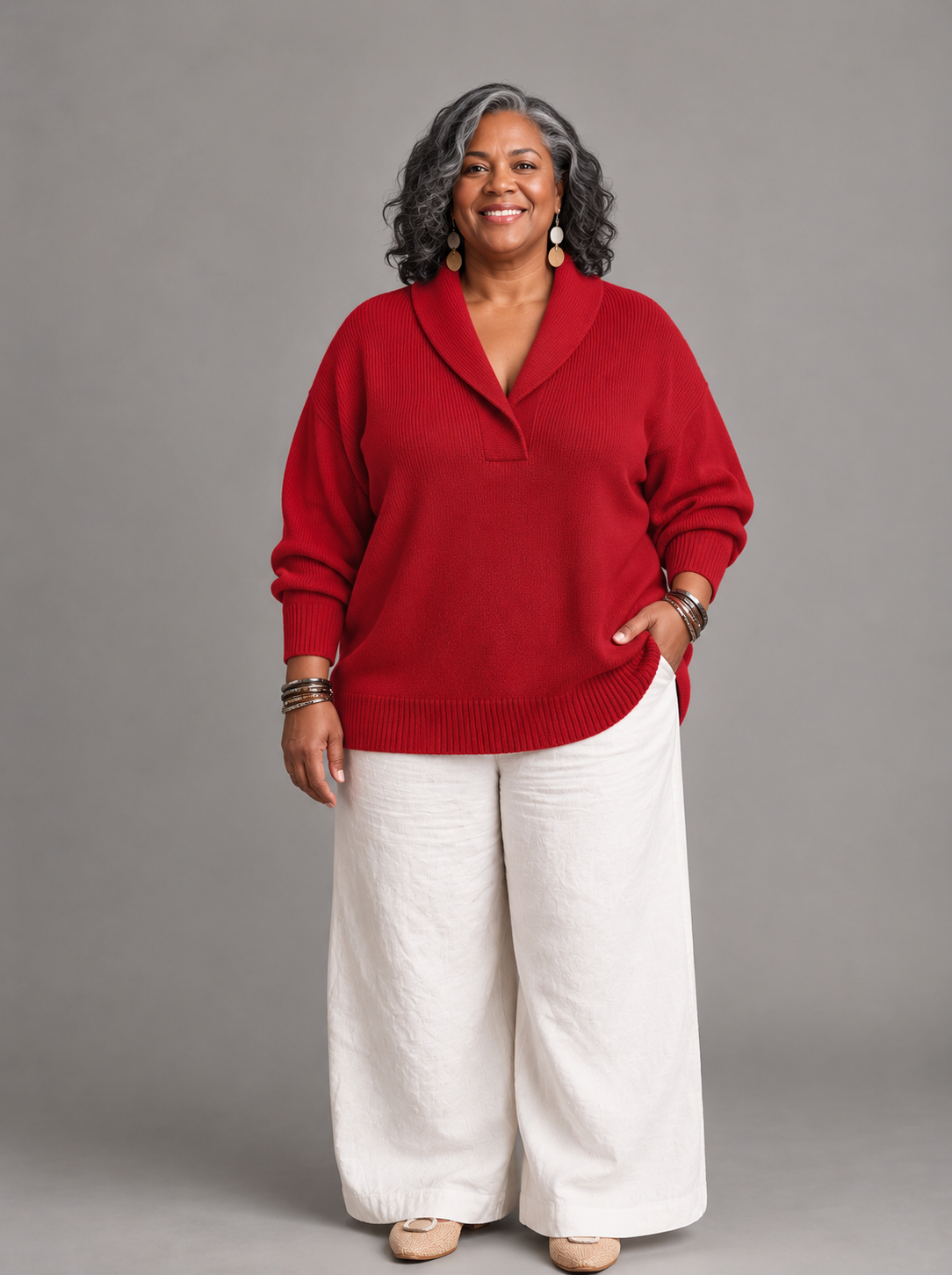 Antonine | V-neck Sweater
