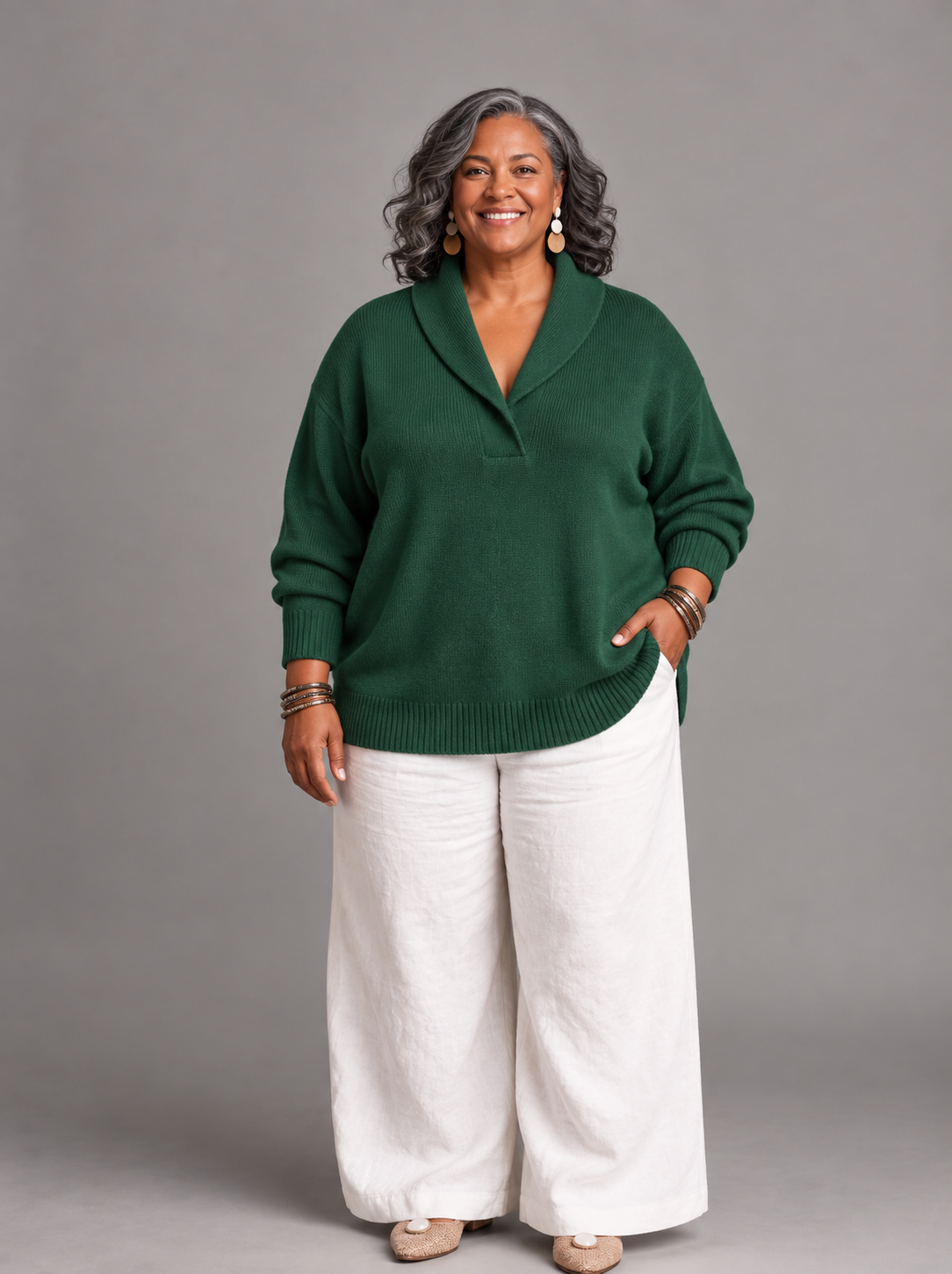 Antonine | V-neck Sweater