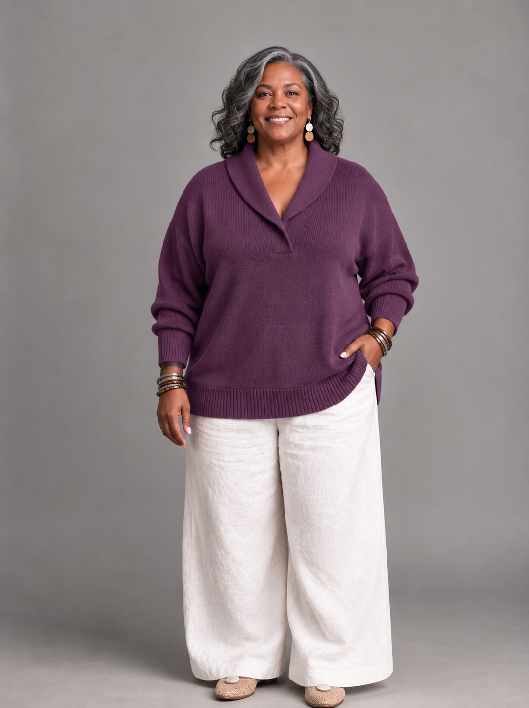 Antonine | V-neck Sweater