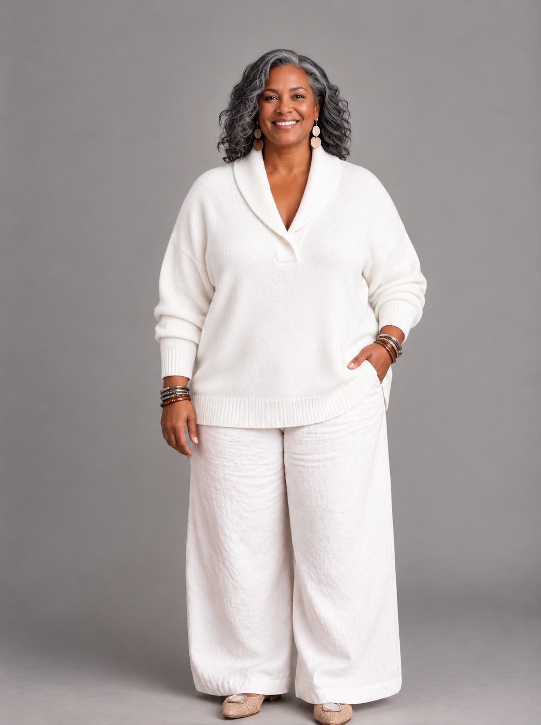 Antonine | V-neck Sweater