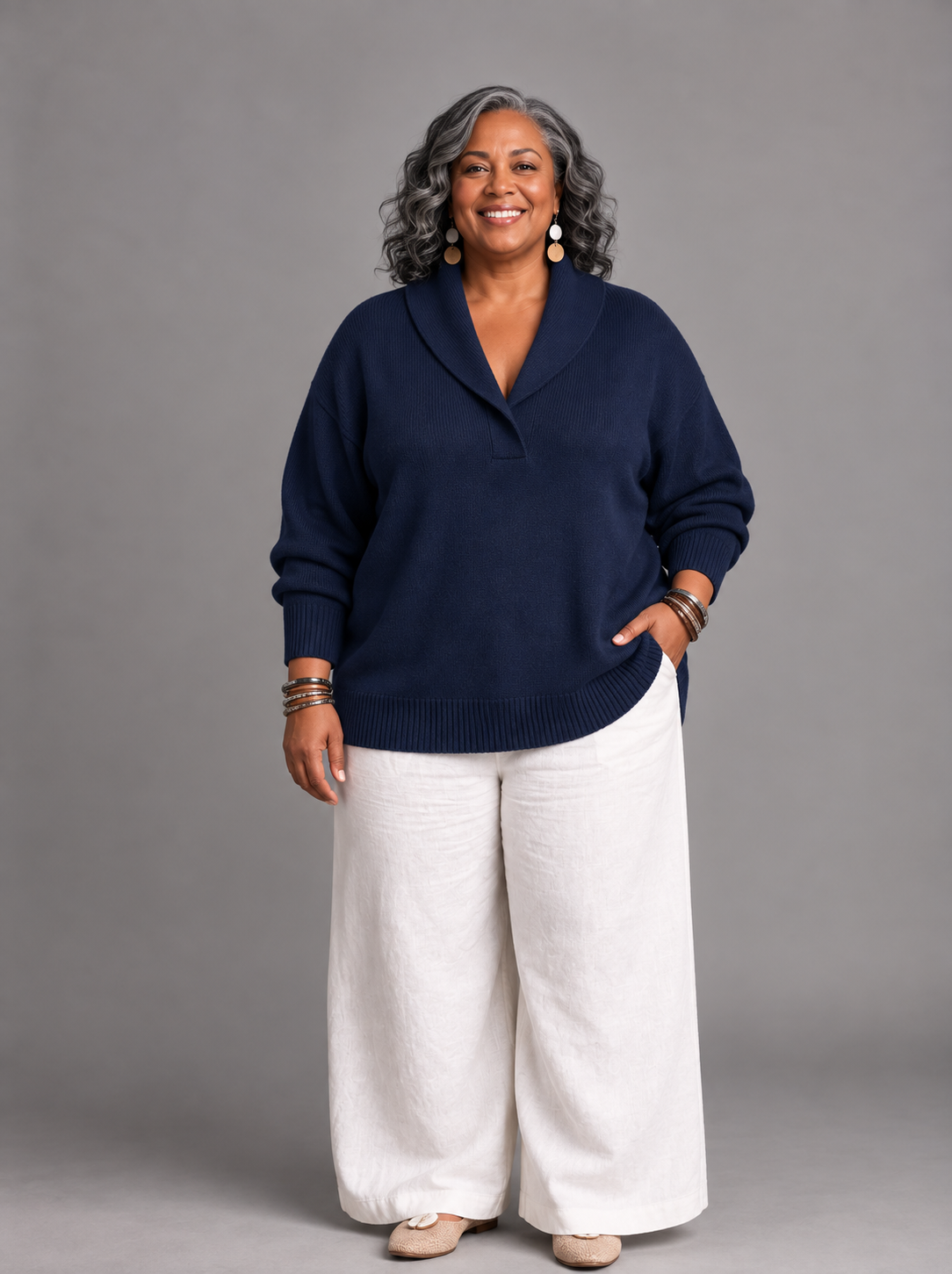 Antonine | V-neck Sweater