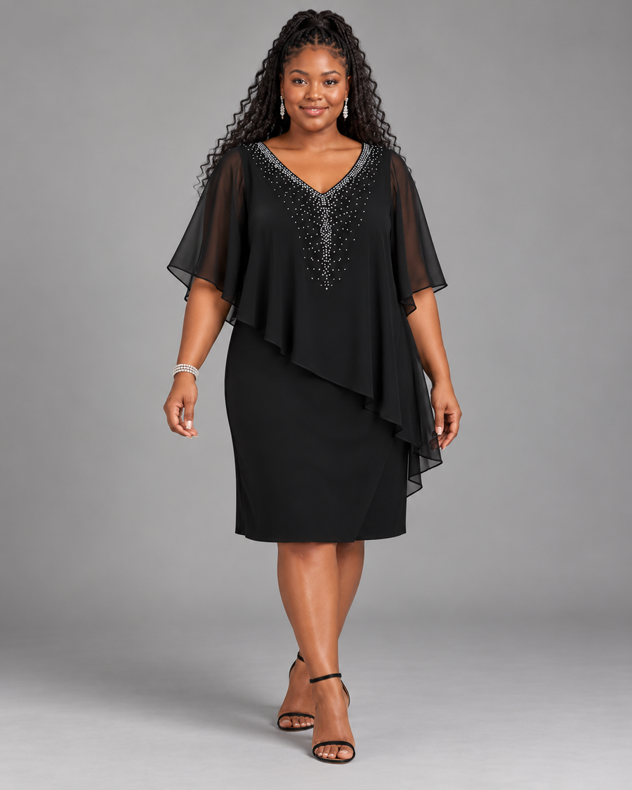 Joise | Elegant Draped Dress