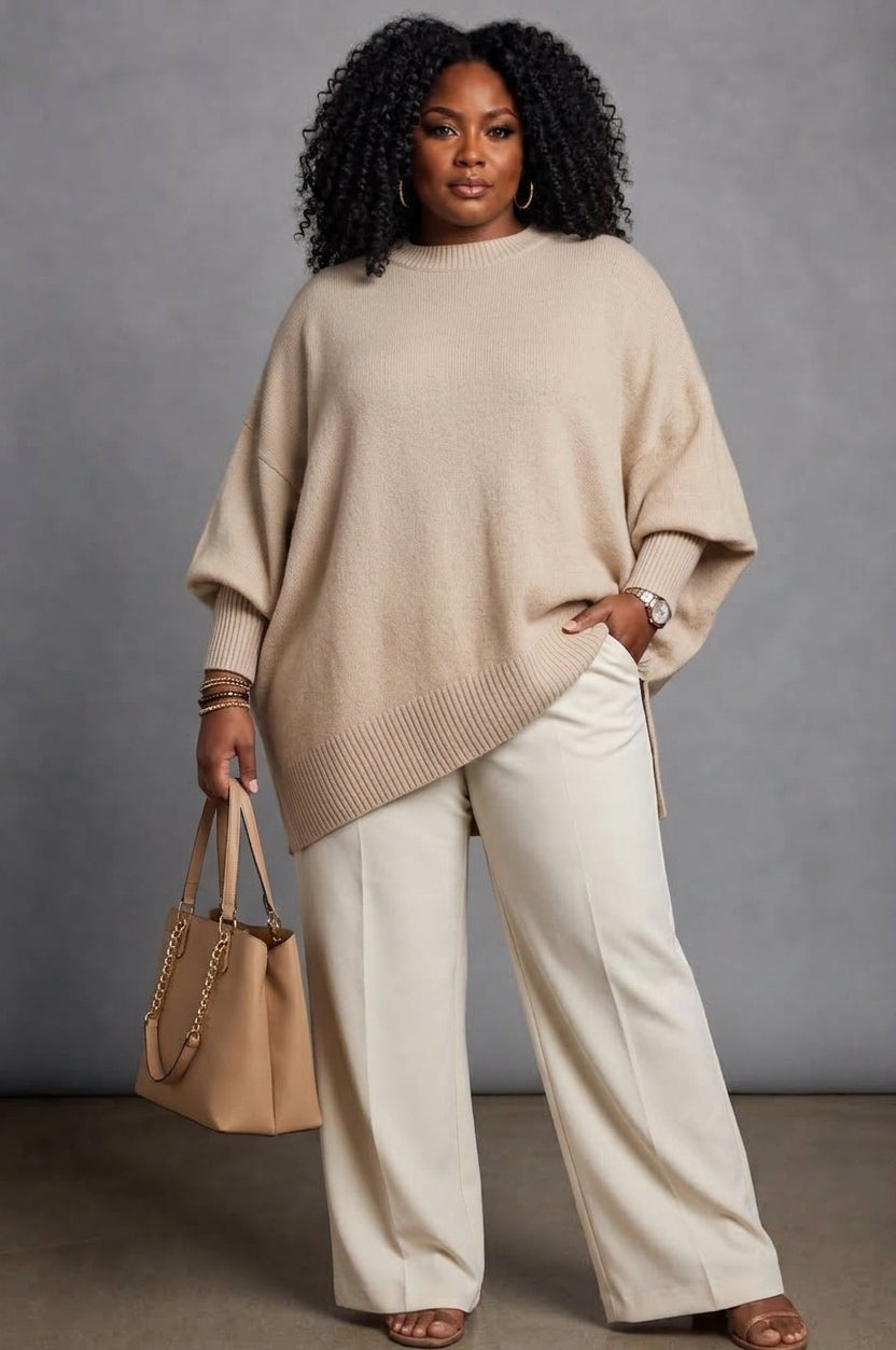 Alina | Minimal Luxe Knit Sweater
