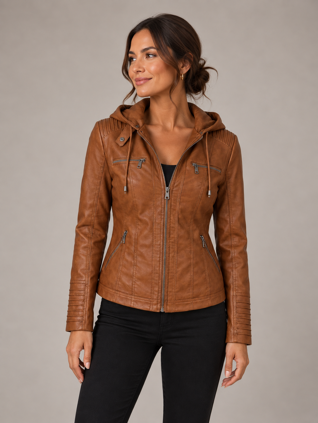 Nella | Durable & Elegant Leather Jacket