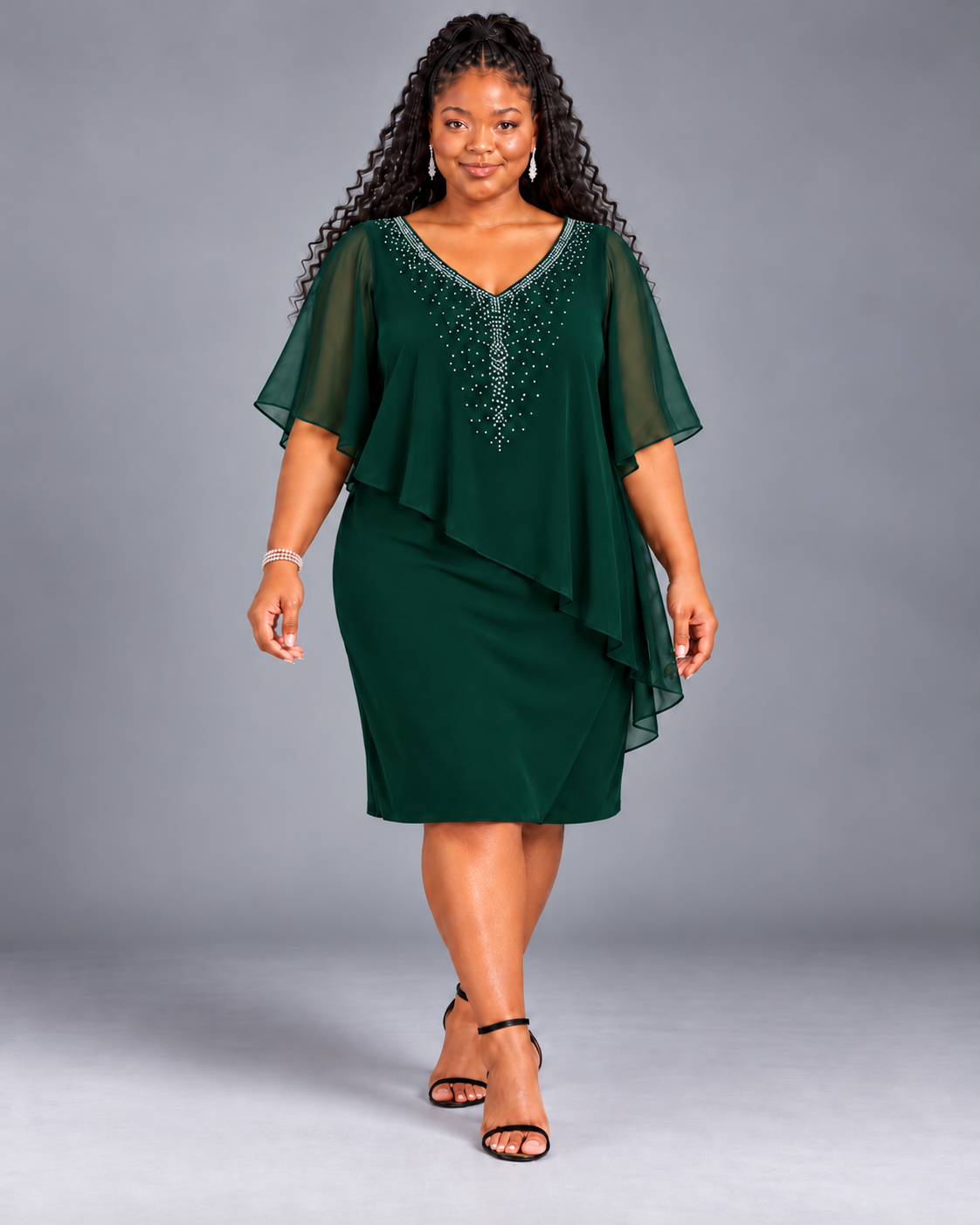 Joise | Elegant Draped Dress