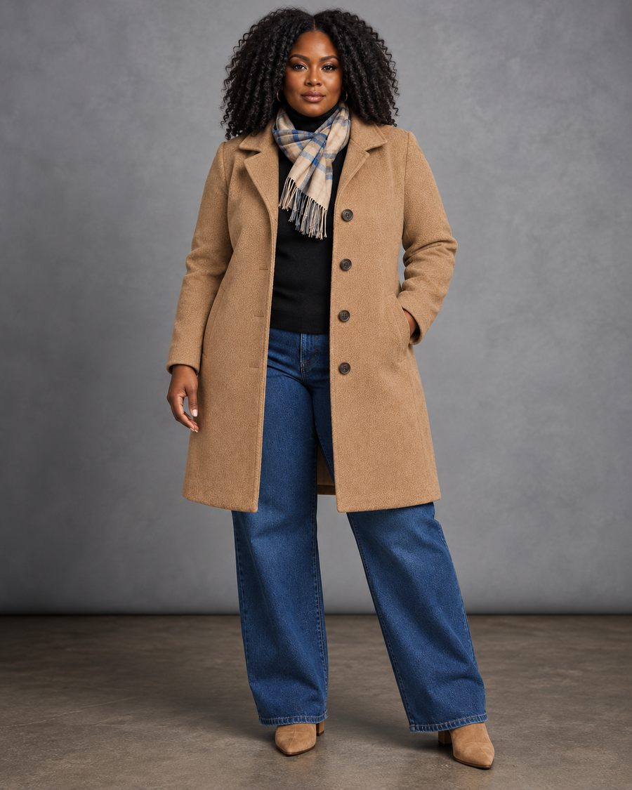 Greta | Wool-Blend Coat