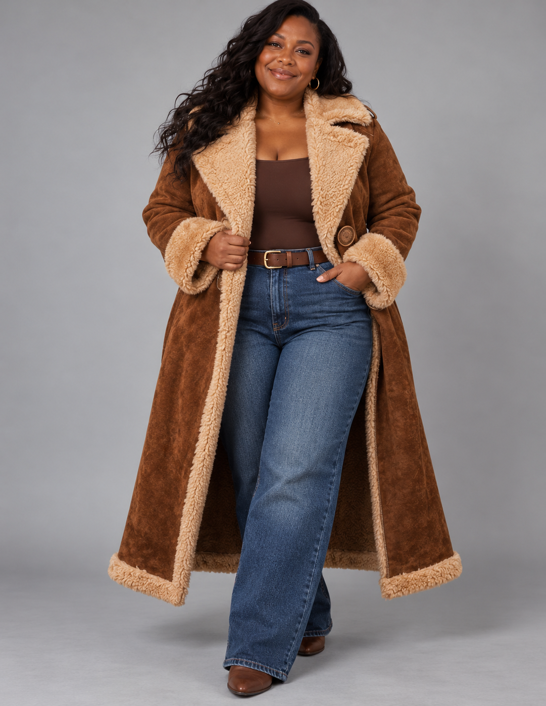 Amellier™ | Timeless Vintage Long Coat