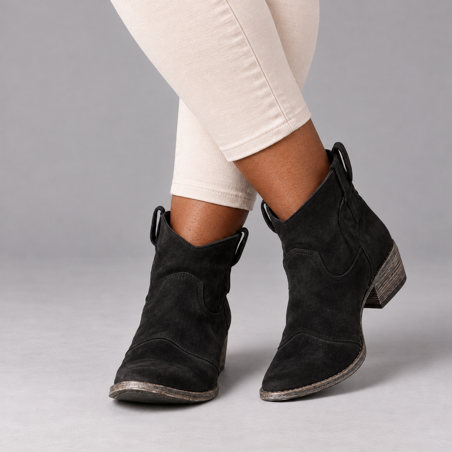 Lucille Women's Soft Suede Western Boots