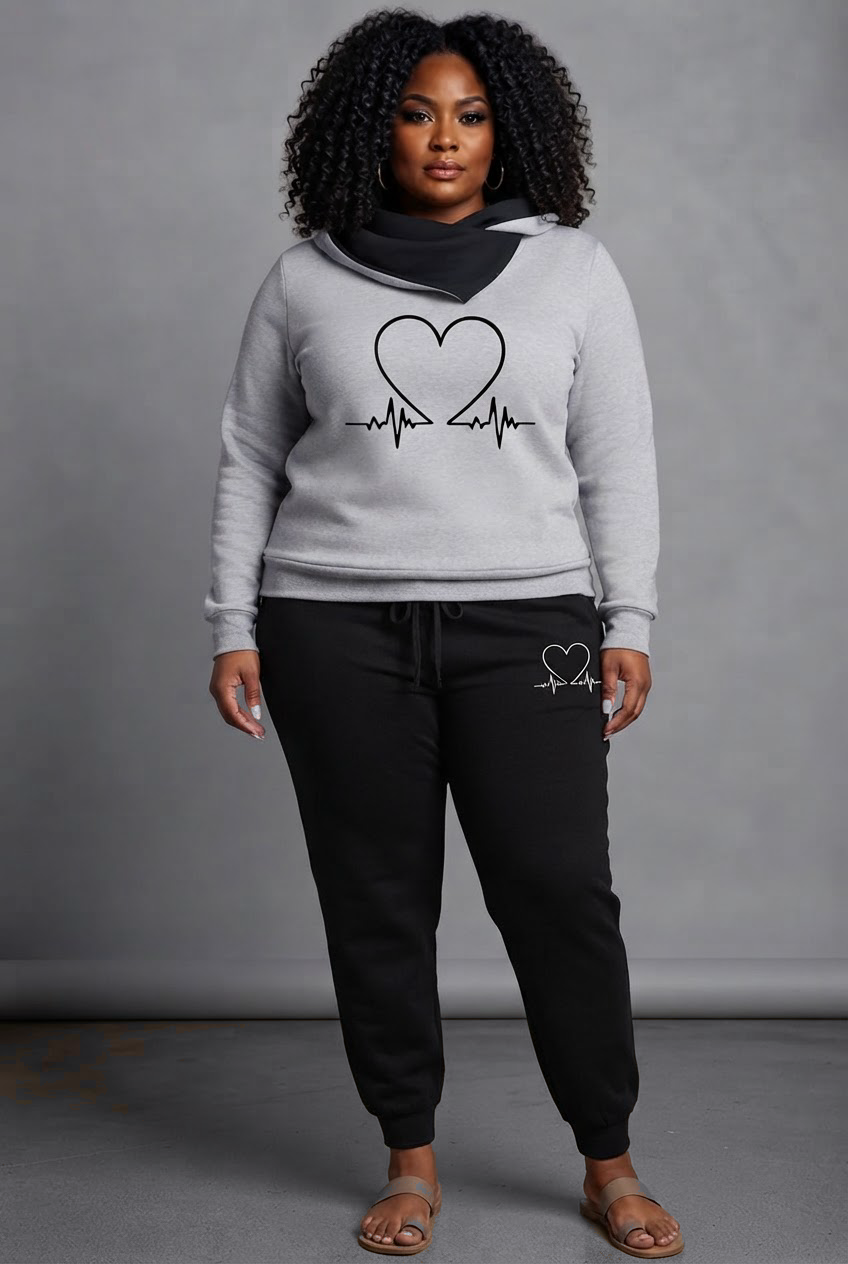 Heartbeat in Grey