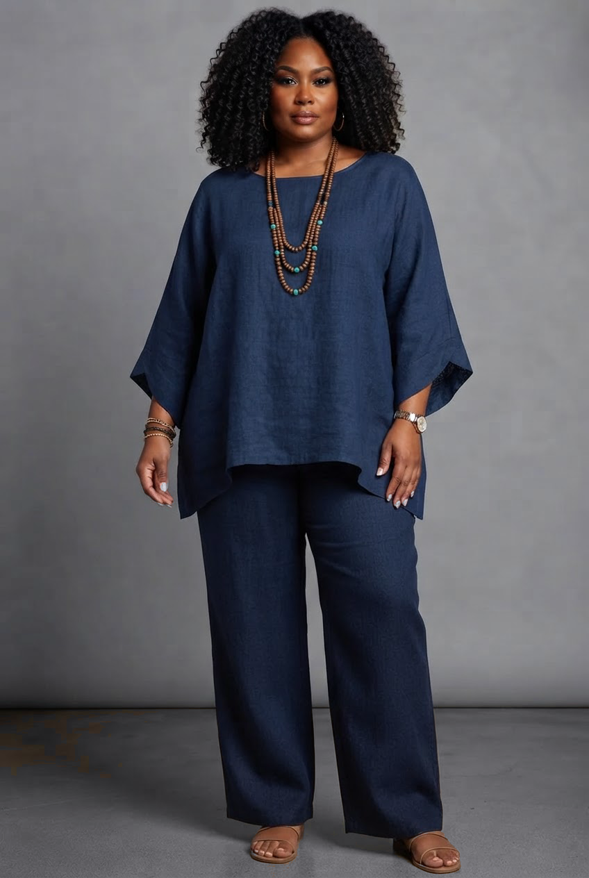 Majolie in Navy Blue