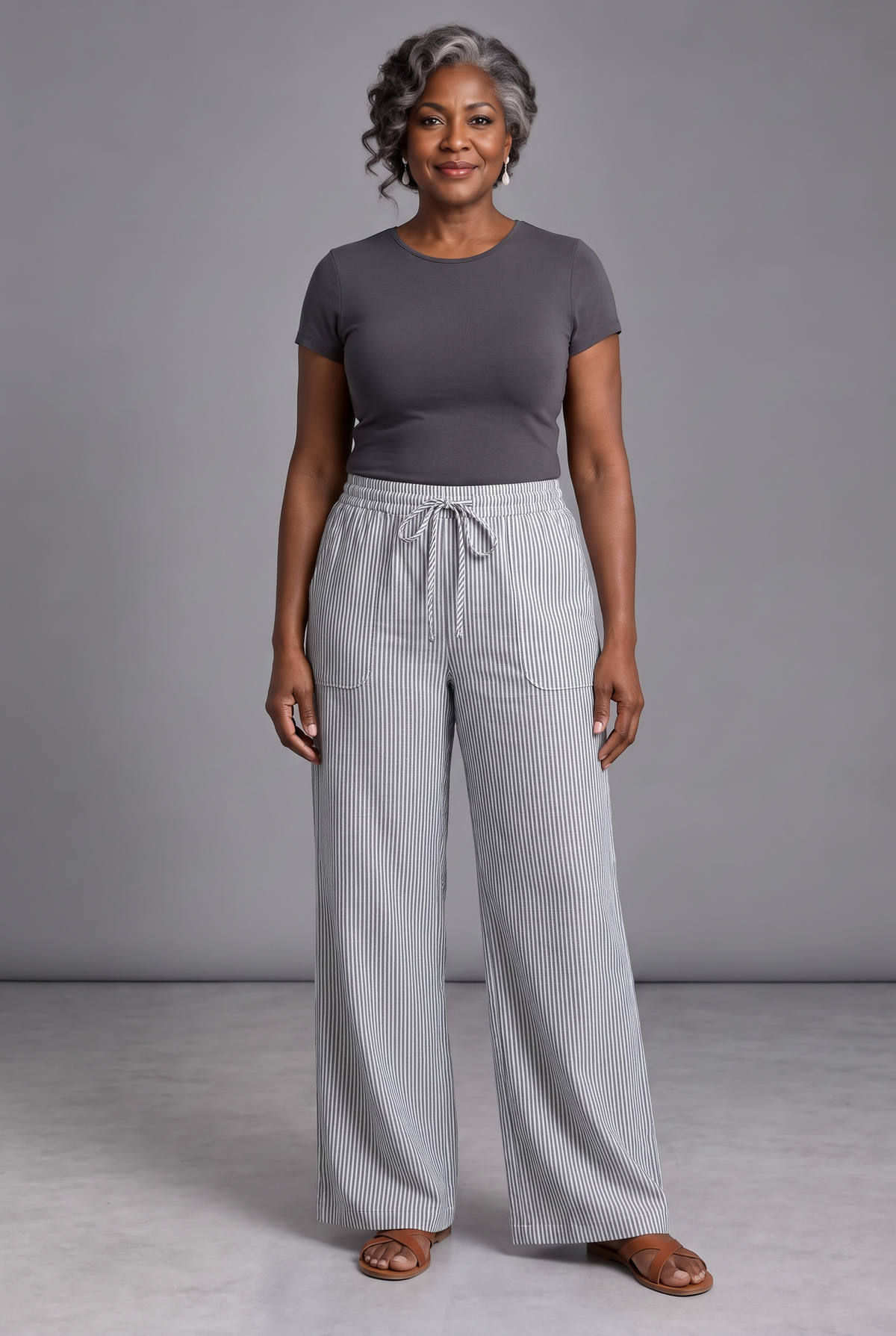 Elise in Gray