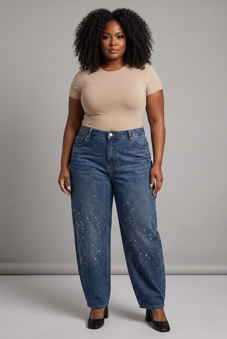 Gaby in Dark Blue