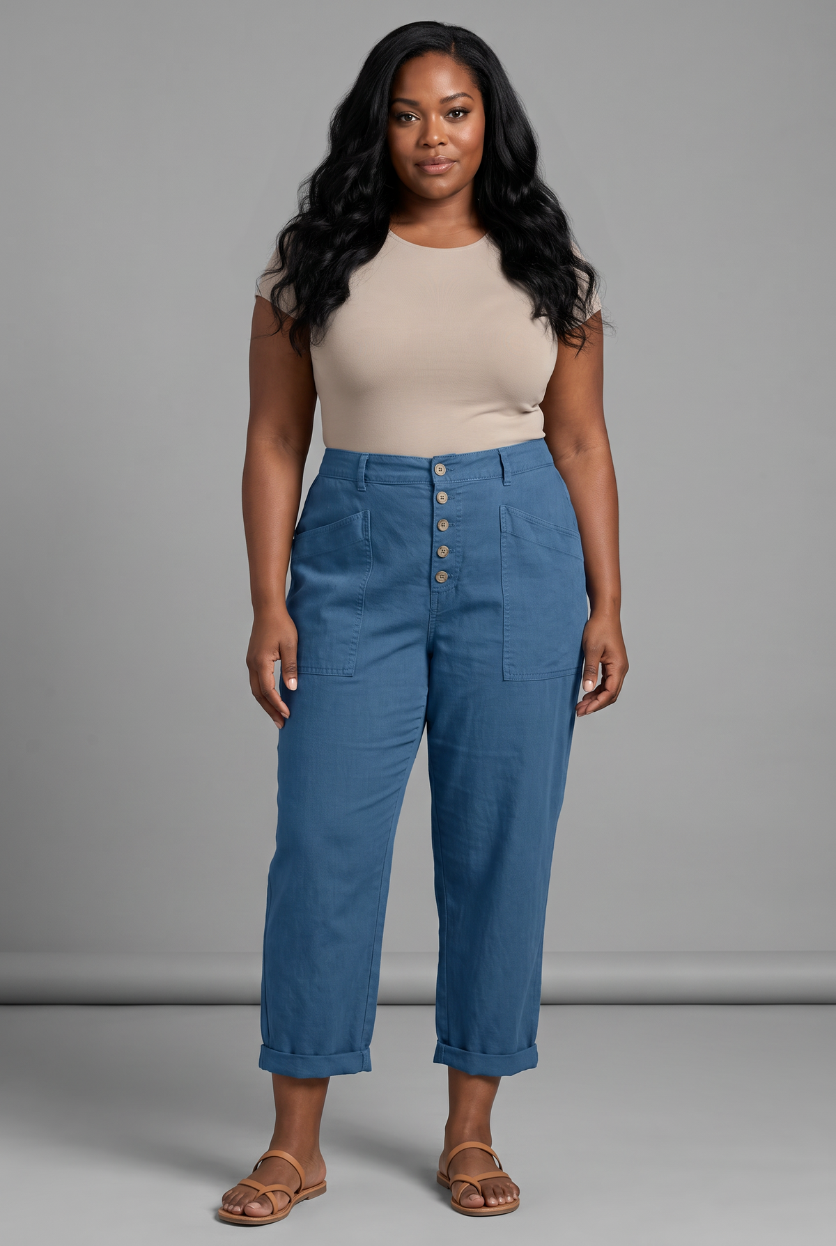 Jiselle in Blue