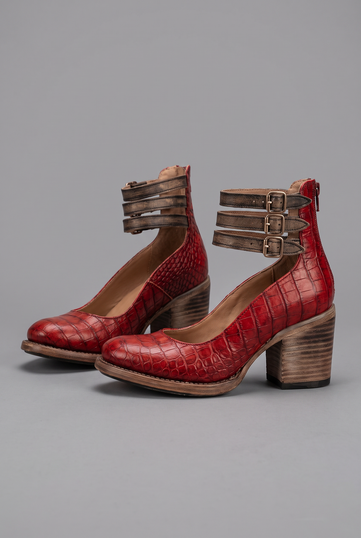 Milena in Red Snake