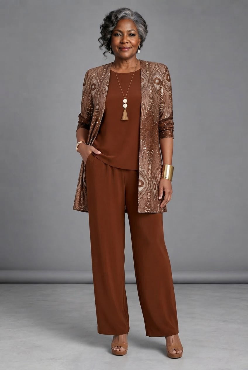 Margaret in Rust Brown
