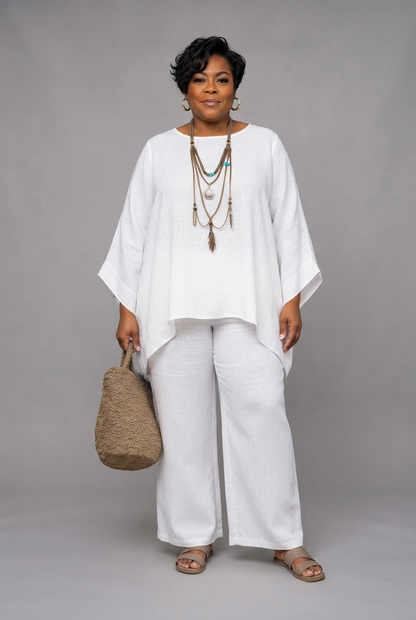 Majolie in White
