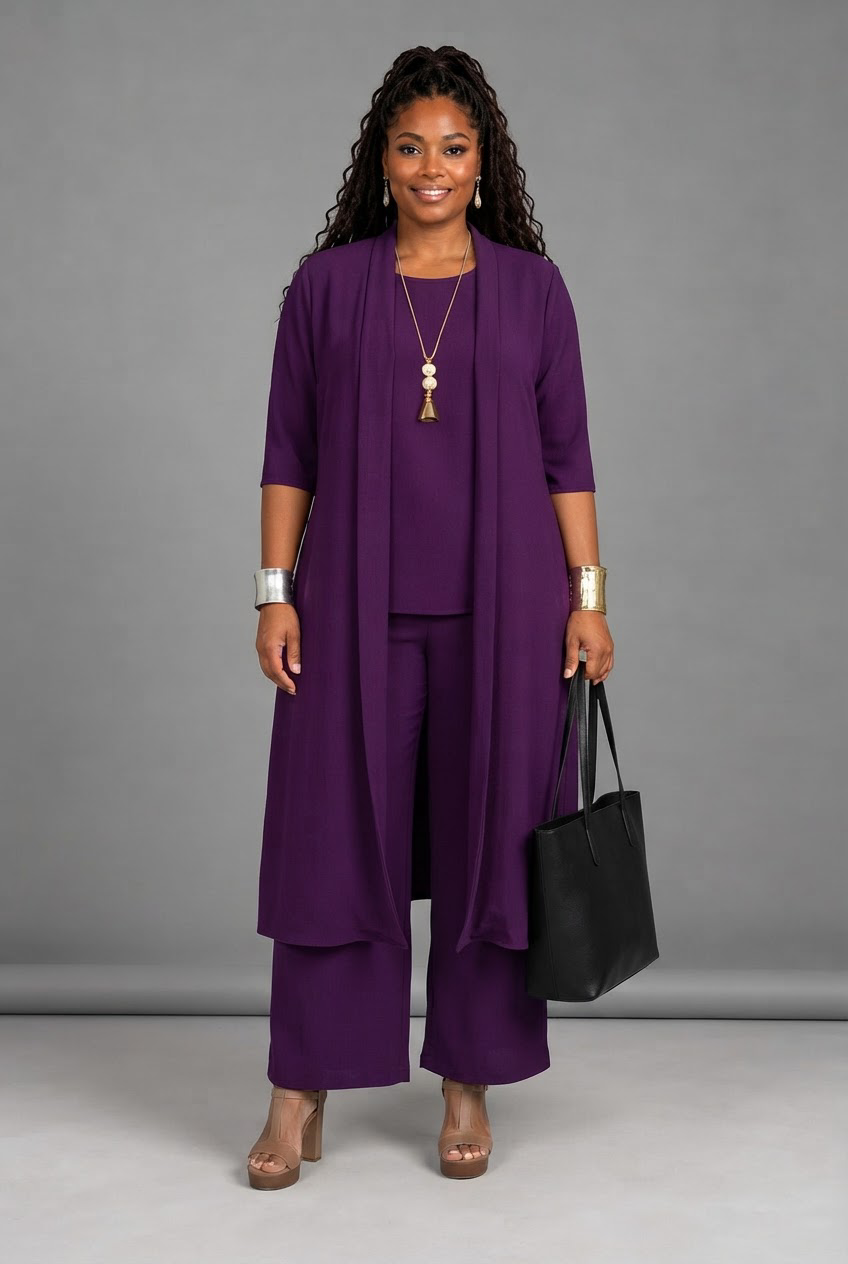 Vivienne in Purple